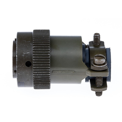 ITT Cannon, KPT 12 Way Cable Mount MIL Spec Circular Connector Plug, Socket Contacts,Shell Size 14, Bayonet Coupling