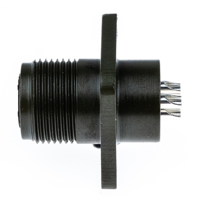Amphenol Industrial, MS3102A 3 Way Box Mount MIL Spec Circular Connector Receptacle, Socket Contacts,Shell Size 10SL,