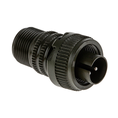 Amphenol Industrial, MS3106A 3 Way Cable Mount MIL Spec Circular Connector, Pin Contacts,Shell Size 10SL, Screw