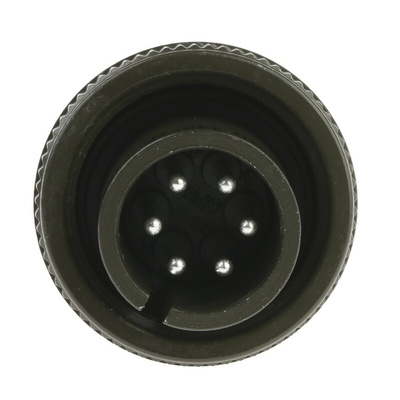 Amphenol Industrial, MS3106A 6 Way Cable Mount MIL Spec Circular Connector, Pin Contacts,Shell Size 14S, Screw