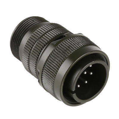 Amphenol Industrial, MS3106A 10 Way Cable Mount MIL Spec Circular Connector, Pin Contacts,Shell Size 18, Screw