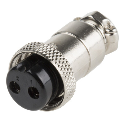 RS PRO Circular Connector, 2 Contacts, Cable Mount, Miniature Connector, Plug, Female