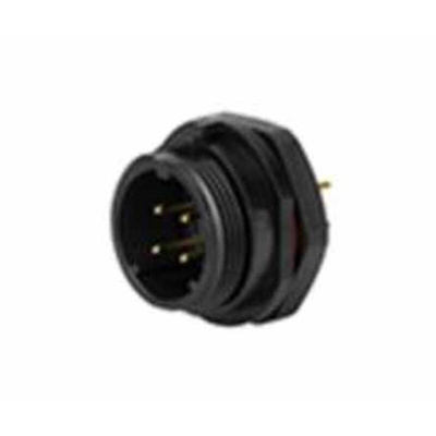 RS PRO Circular Connector, 2 Contacts, Panel Mount, Plug, Male, IP68