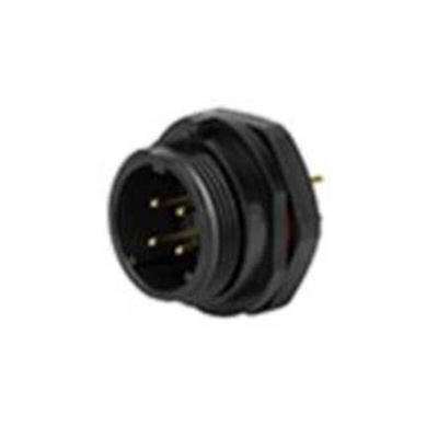 RS PRO Circular Connector, 4 Contacts, Panel Mount, Plug, Male, IP68