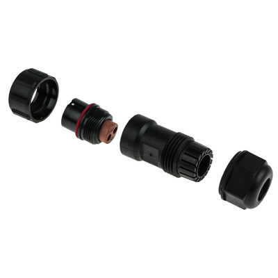 RS PRO Circular Connector, 2 Contacts, Cable Mount, Socket, Female, IP68