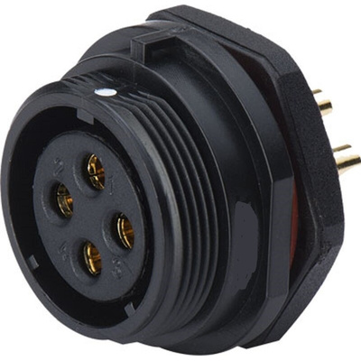 RS PRO Circular Connector, 2 Contacts, Panel Mount, Socket, Female, IP68