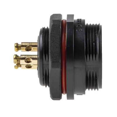 RS PRO Circular Connector, 3 Contacts, Panel Mount, Socket, Female, IP68