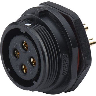 RS PRO Circular Connector, 5 Contacts, Panel Mount, Socket, Female, IP68