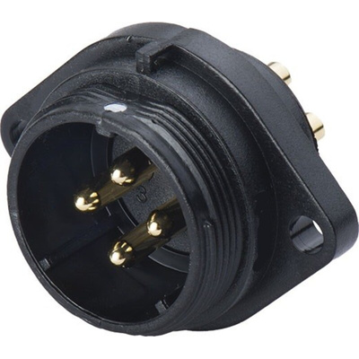 RS PRO Circular Connector, 2 Contacts, Panel Mount, Plug, Male, IP68