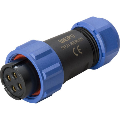 RS PRO Circular Connector, 3 Contacts, Cable Mount, Socket, Female, IP68