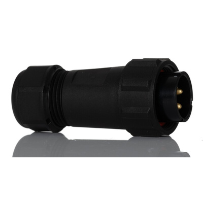 RS PRO Circular Connector, 4 Contacts, Cable Mount, Plug and Socket, Male and Female Contacts, IP68