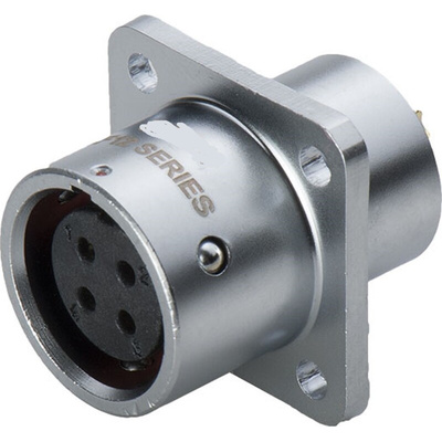 RS PRO Circular Connector, 4 Contacts, Panel Mount, M12 Connector, Socket, Female, IP67