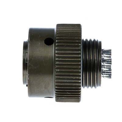 Souriau, 851 6 Way Cable Mount MIL Spec Circular Connector Plug, Socket Contacts,Shell Size 10, Bayonet Coupling,