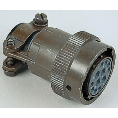 Souriau, 851 32 Way Cable Mount MIL Spec Circular Connector Plug, Socket Contacts,Shell Size 18, Bayonet Coupling,