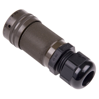 Amphenol Socapex, 451 26 Way Cable Mount MIL Spec Circular Connector Plug, Pin Contacts,Shell Size 16, Bayonet Coupling