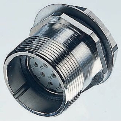 Lapp, R 9 Pole Din Plug, 7.5A, 1.5 kV IP65, Screw Lock, Male, Through Hole