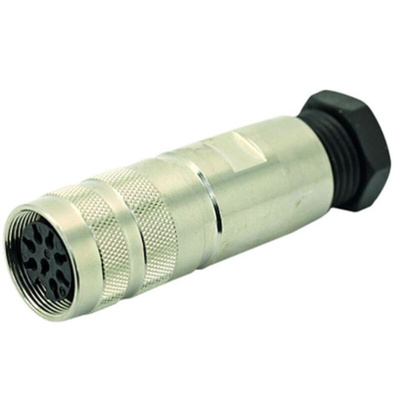 Amphenol Industrial, C091 6 Pole M16 Din, DIN EN 61076-2-106, 7A, 300 V IP67, Screw Coupling, Female, Cable Mount