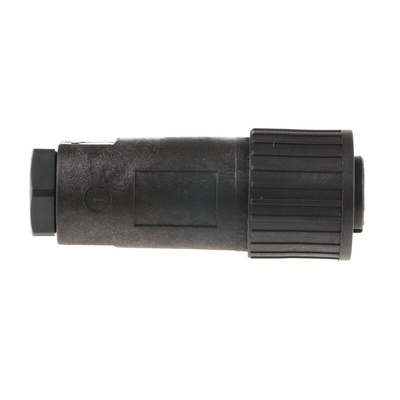 Hirschmann 7 Way Cable Mount MIL Spec Circular Connector Receptacle, Socket Contacts,Shell Size 14, Screw Coupling,