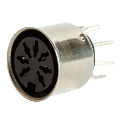 CUI Devices 5 Pole Din, Female, Through Hole