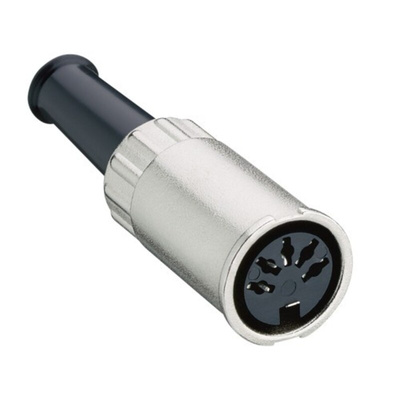 Lumberg, 0122 3 Pole Din, DIN 41524, 4A, 100 V AC, Bayonet, Socket, Cable Mount