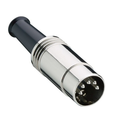 Lumberg, 0131 5 Pole Din, DIN 41524, 4A, 100 V AC, Plug In, Plug, Solder Mount