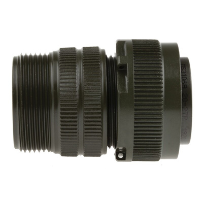Amphenol, MS3106A 14 Way Cable Mount MIL Spec Circular Connector, Pin Contacts,Shell Size 20, Screw Coupling,