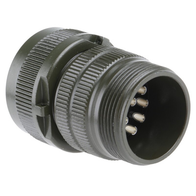 Amphenol, MS3106A 17 Way Cable Mount MIL Spec Circular Connector, Pin Contacts,Shell Size 20, Screw Coupling,
