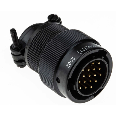 Amphenol Limited MIL Spec Circular Connector, 19 Contacts, Cable Mount, Plug, Male, 62LC Series