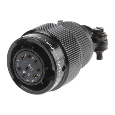 Amphenol MIL Spec Circular Connector, 8 Contacts, Cable Mount, Plug, Female, 62LC Series