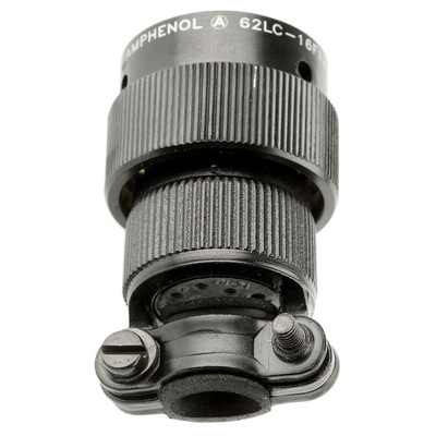 Amphenol MIL Spec Circular Connector, 10 Contacts, Cable Mount, Plug, Female, 62LC Series