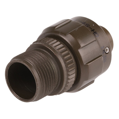 Amphenol, 97B 2 Way Cable Mount MIL Spec Circular Connector Plug, Socket Contacts,Shell Size 10SL, Bayonet Coupling,