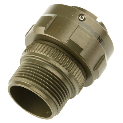 Amphenol, 97B 7 Way Cable Mount MIL Spec Circular Connector Plug, Socket Contacts,Shell Size 16S, Bayonet Coupling,