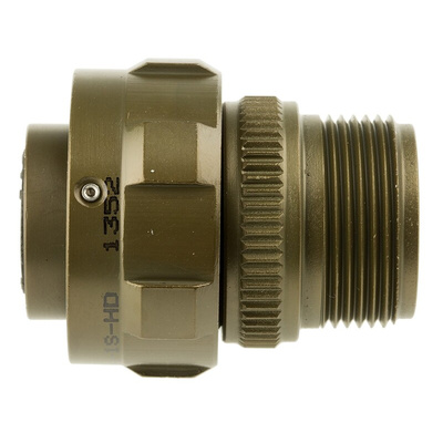 Amphenol, 97B 7 Way Cable Mount MIL Spec Circular Connector Plug, Socket Contacts,Shell Size 16S, Bayonet Coupling,