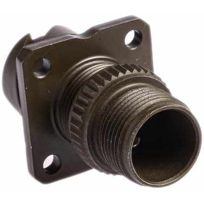 Amphenol, 97B 3 Way Wall Mount MIL Spec Circular Connector Receptacle, Socket Contacts,Shell Size 10SL, Bayonet