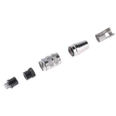 Amphenol, C 091 D 5 Pole M16 Din Socket, 5A, 100 V ac/dc IP67, Female, Cable Mount