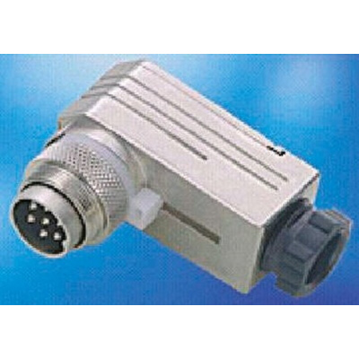 Amphenol, signalmate C091 3 Pole Right Angle M16 Din Plug, 5.0A, 300 V, Cable Mount