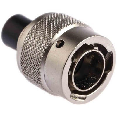 Souriau, UTO 4 Way Cable Mount MIL Spec Circular Connector Plug, Pin Contacts,Shell Size 10, Bayonet Coupling
