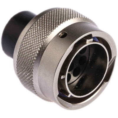 Souriau, UTO 12 Way Cable Mount MIL Spec Circular Connector Plug, Pin Contacts,Shell Size 14, Bayonet Coupling