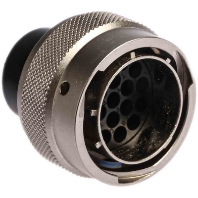 Souriau, UTO 19 Way Cable Mount MIL Spec Circular Connector Plug, Pin Contacts,Shell Size 16, Bayonet Coupling