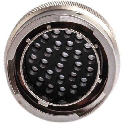 Souriau, UTO 26 Way Cable Mount MIL Spec Circular Connector Plug, Pin Contacts,Shell Size 16, Bayonet Coupling,