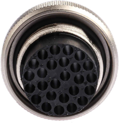 Souriau, UTO 26 Way Cable Mount MIL Spec Circular Connector Plug, Pin Contacts,Shell Size 16, Bayonet Coupling,