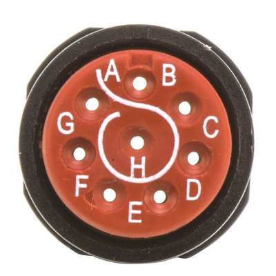 Amphenol MIL Spec Circular Connector, 8 Contacts, Cable Mount, Socket, Female, Twist & Lock Series