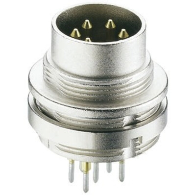 Lumberg 7 Pole Din Plug, DIN EN 60529, 5A, 60 V ac IP68, Female, Wall Mount