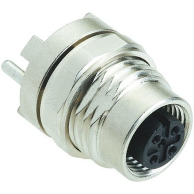 Harting 5 Pole Din Socket, Female, Panel Mount