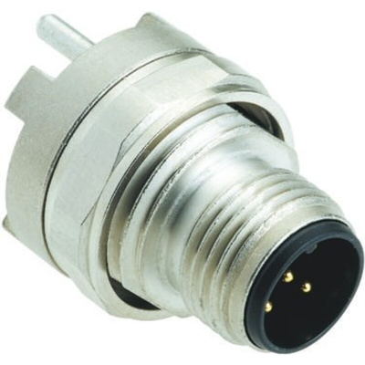 Harting 5 Pole Din Plug, Male, Panel Mount