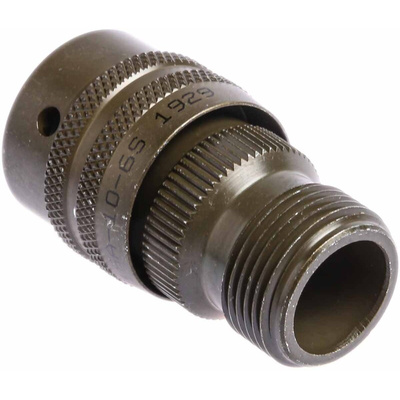 Amphenol, PT 6 Way Cable Mount MIL Spec Circular Connector Plug, Socket Contacts,Shell Size 10, Bayonet, MIL-DTL-26482