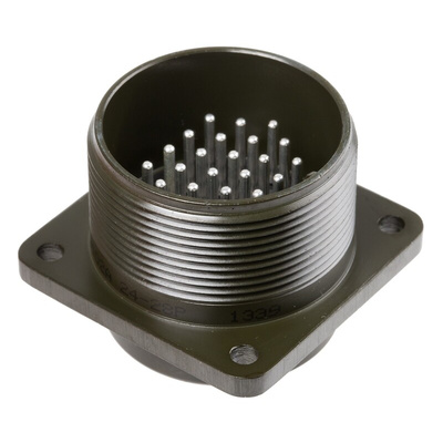 Amphenol Industrial, MS3102A 24 Way Box Mount MIL Spec Circular Connector Receptacle, Pin Contacts,Shell Size 24, Screw
