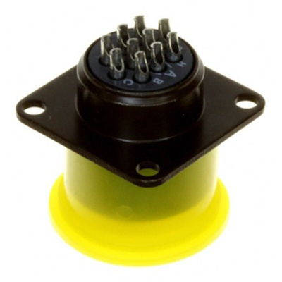 Souriau, 851 10 Way Cable Mount MIL Spec Circular Connector Plug, Socket Contacts,Shell Size 12, Bayonet, MIL-C-26482 G