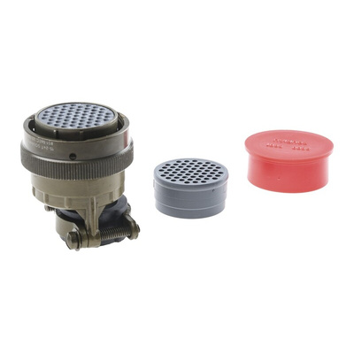 Souriau, 851 55 Way Cable Mount MIL Spec Circular Connector Plug, Socket Contacts,Shell Size 22, Bayonet Coupling,