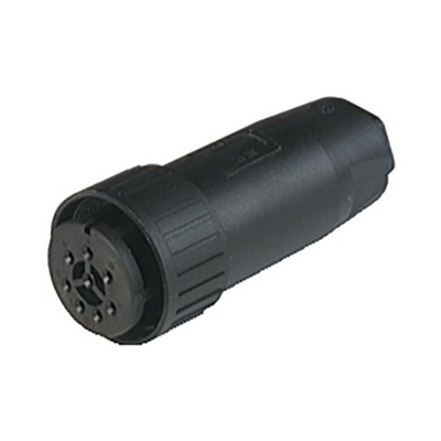 Hirschmann, CM 8 Way Cable Mount MIL Spec Circular Connector Plug, Socket Contacts,Shell Size 20, Screw Coupling,